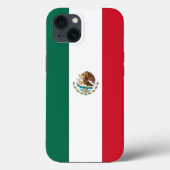 Patriottic Apple Hoesje-Mate, Mexicaanse vlag Case-Mate iPhone Case (Achterkant)