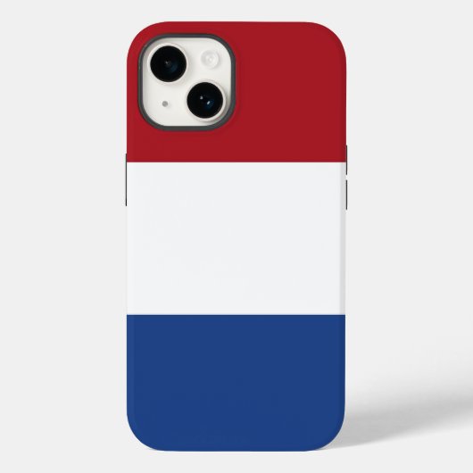 Patriottic Apple Hoesje-Mate, Nederland Hoesje-Mat Case-Mate iPhone Case (Achterkant)