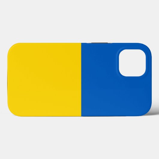 Patriottic Apple Hoesje-Mate, Oekraïense vlag Case-Mate iPhone Case (Achterkant (horizontaal))