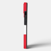 Patriottic Apple Hoesje-Mate, Oostenrijkse vlag Case-Mate iPhone Case (Achterkant / Links)