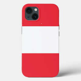 Patriottic Apple Hoesje-Mate, Oostenrijkse vlag Case-Mate iPhone Case