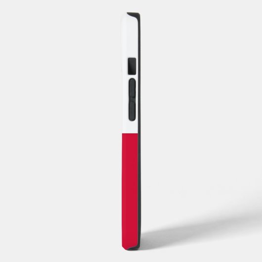 Patriottic Apple Hoesje-Mate, Polen vlag Hoesje-Ma Case-Mate iPhone Case (Achterkant / Links)