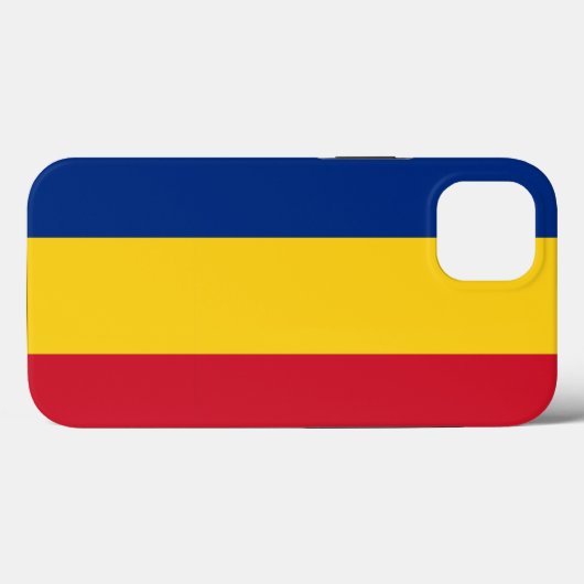 Patriottic Apple Hoesje-Mate, Roemeense vlag Case-Mate iPhone Case (Achterkant (horizontaal))