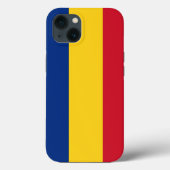 Patriottic Apple Hoesje-Mate, Roemeense vlag Case-Mate iPhone Case (Achterkant)