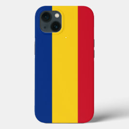 Patriottic Apple Hoesje-Mate, Roemeense vlag Case-Mate iPhone Case