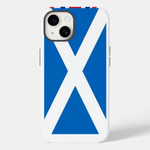 Patriottic Apple Hoesje-Mate, Schotland vlag Hoesj iPhone 14 Hoesje