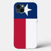 Patriottic Apple Hoesje-Mate, Texas flag Case-Mate iPhone Case (Achterkant)
