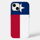 Patriottic Apple Hoesje-Mate, Texas flag Case-Mate iPhone Case (Achterkant)