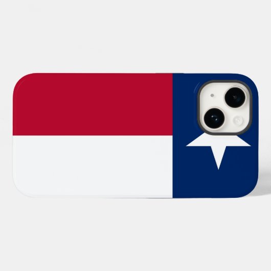 Patriottic Apple Hoesje-Mate, Texas flag Case-Mate iPhone Case (Achterkant (horizontaal))