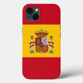 Patriottic Apple Hoesje-Mate, vlag Spanje Case-Mate iPhone Case