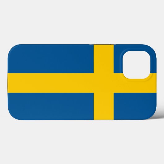 Patriottic Apple Hoesje-Mate, vlag Zweden Case-Mate iPhone Case (Achterkant (horizontaal))