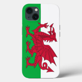 Patriottic Apple Hoesje-Mate, Wales flag Case-Mate iPhone Case