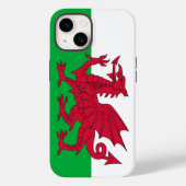 Patriottic Apple Hoesje-Mate, Wales flag Hoesje-Ma Case-Mate iPhone Case (Achterkant)