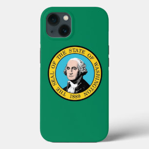 Patriottic Apple Hoesje-Mate, Washington flag Case-Mate iPhone Case