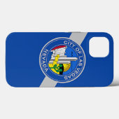 Patriottic Apple iPhone 13 Hoesje-Mate, Las Vegas Case-Mate iPhone Case (Achterkant (horizontaal))