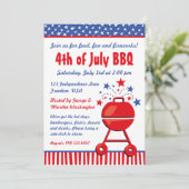 Patriottic BBQ Custom Kaart (Staand voorkant)