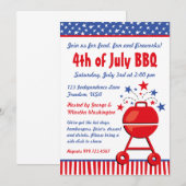 Patriottic BBQ Custom Kaart (Voorkant / Achterkant)