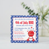 Patriottic BBQ Custom Kaart (Staand voorkant)