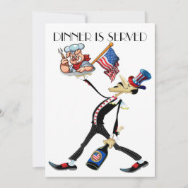 Patriottic BBQ Kaart