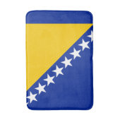 Patriottic Bosnië en Herzegovina Flag Bath Mat (Voorkant Verticaal)