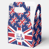 Patriottic BREXIT Union Jack Bedankdoosjes (Geopend)