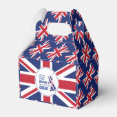 Patriottic BREXIT Union Jack Bedankdoosjes (Voorkant Zijde)