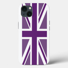 Patriottic British Union Jack Flag iPhone 13 Hoesje