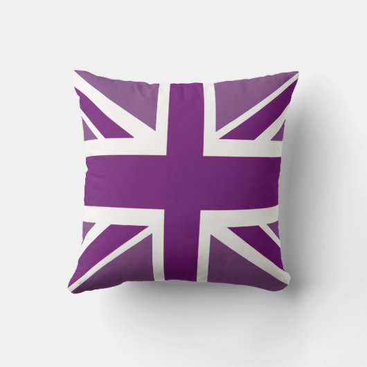 Patriottic British Union Jack Flag Kussen (Achterkant)