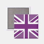 Patriottic British Union Jack Flag Magneet (Voorkant / Achterkant)