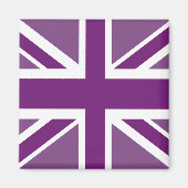 Patriottic British Union Jack Flag Magneet (Voorkant)