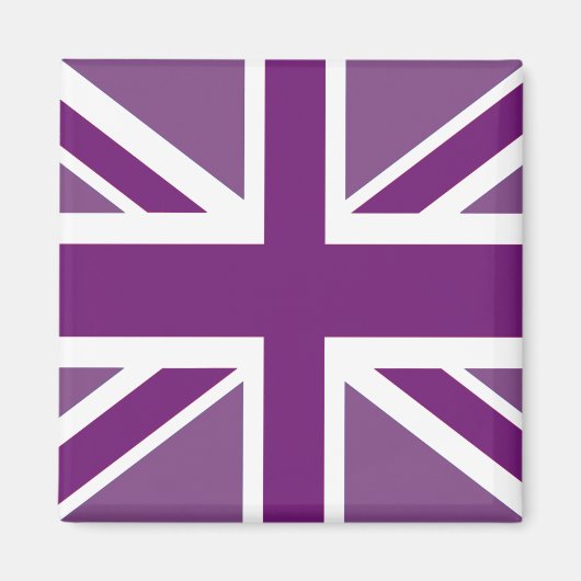Patriottic British Union Jack Flag Magneet (Voorkant)
