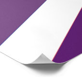 Patriottic British Union Jack Flag Poster (Hoek)