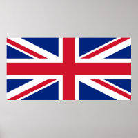 Patriottic British Union Jack Flag
