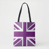 Patriottic British Union Jack Flag Tote Bag (Voorkant)
