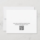 Patriottic Bunting Custom Photo Back Save the Date Aankondiging (Achterkant)