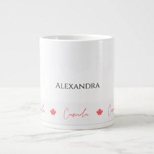 Patriottic Canada Day Celebration Souvenir Grote Koffiekop