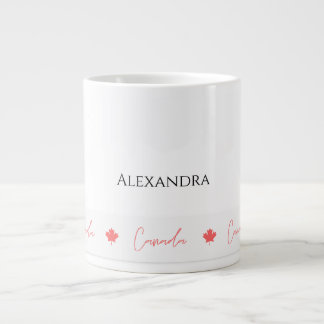 Patriottic Canada Day Celebration Souvenir Grote Koffiekop
