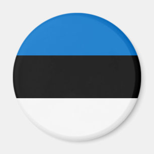 Patriottic Estonia Flag Magneet