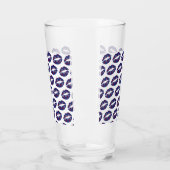 Patriottic Fireworks Kiss Glas (Links)