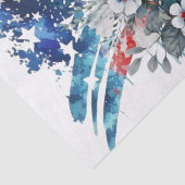 Patriottic Floral Tissuepapier (Detail)