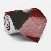 Patriottic Flying Eagle NEcktie Stropdas (Opgerold)