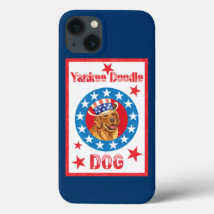 Patriottic Golden Retriever Case-Mate iPhone Case