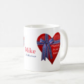 Patriottic Heart-afbeelding Koffiemok (Voorkant rechts)