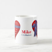 Patriottic Heart-afbeelding Koffiemok (Center)