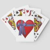 Patriottic Heart-afbeelding Speelkaarten (Achterkant)