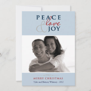 Patriottic Holiday-fotokaart Feestdagenkaart