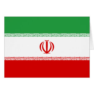 Patriottic Iran Flag