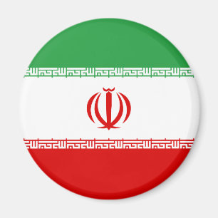 Patriottic Iran Flag Magneet