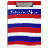 Patriottic Mam Clipboard Klembord (Voorkant)