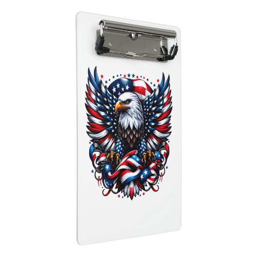 Patriottic Mini Clipboard Klembord (Schuin)